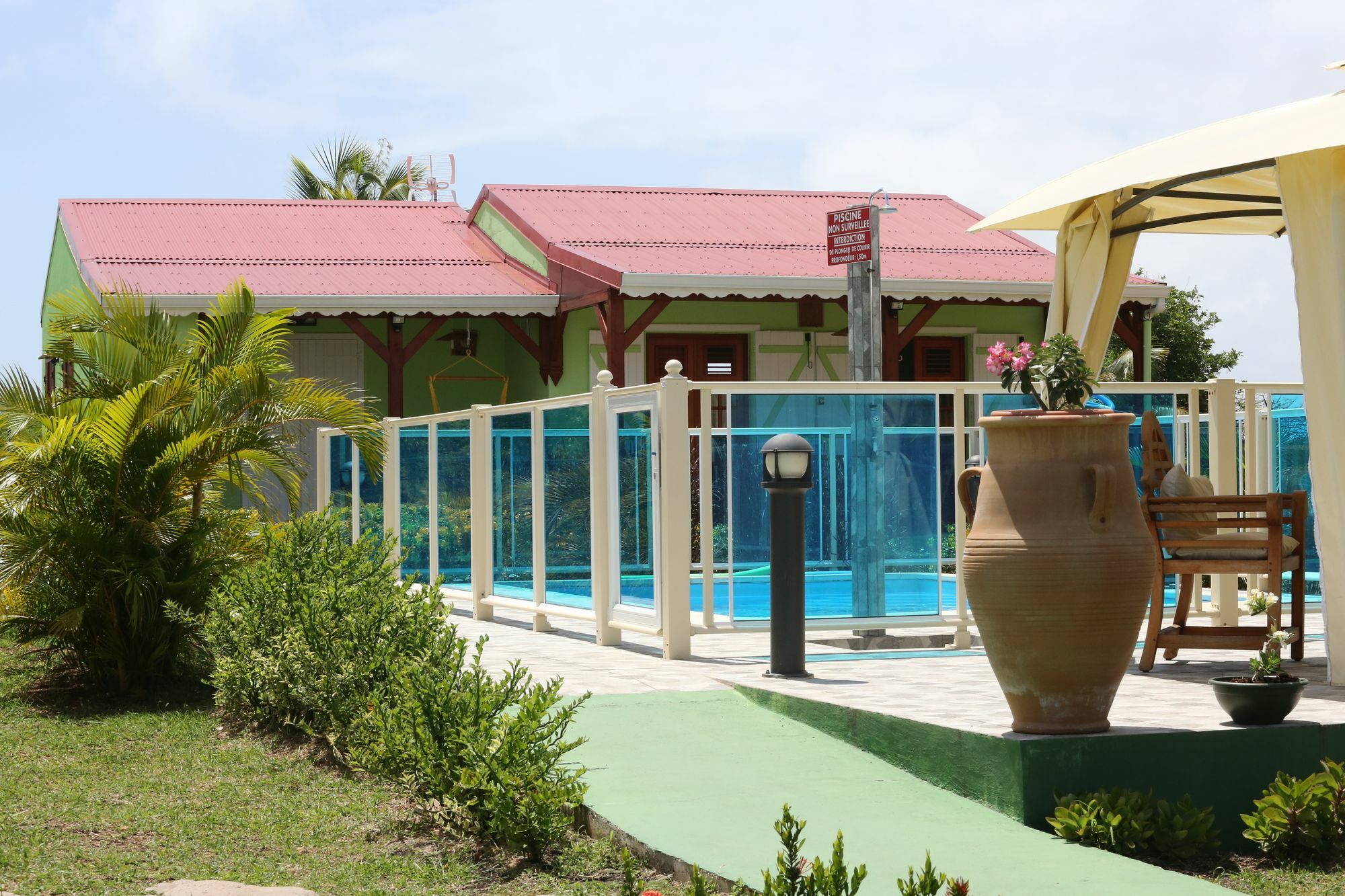 Les Palmes Du Moulin Villa Saint-Louis Exterior photo